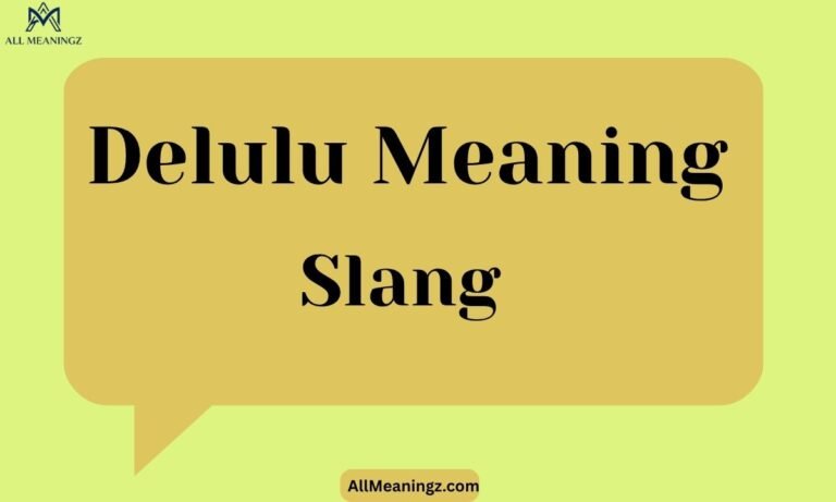 Delulu Meaning Slang