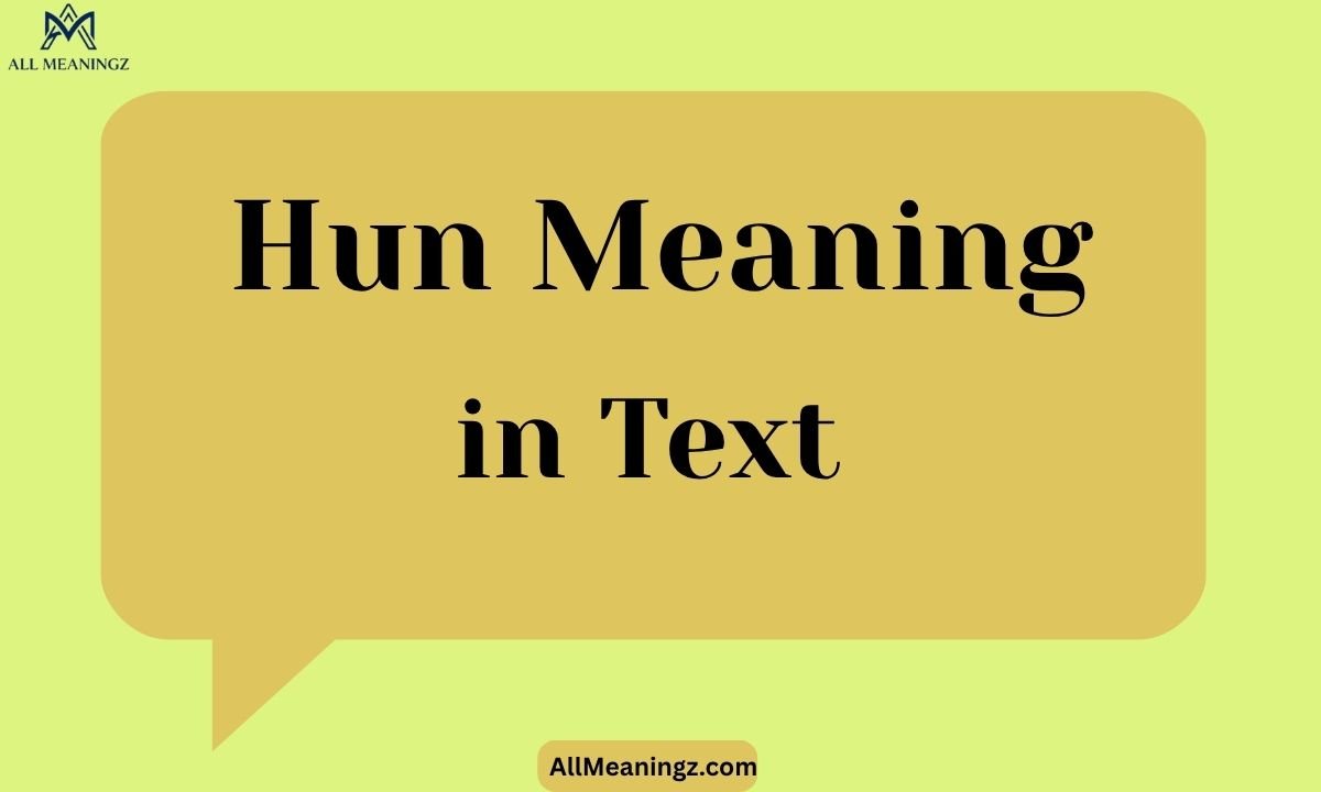 Hun Meaning in Text