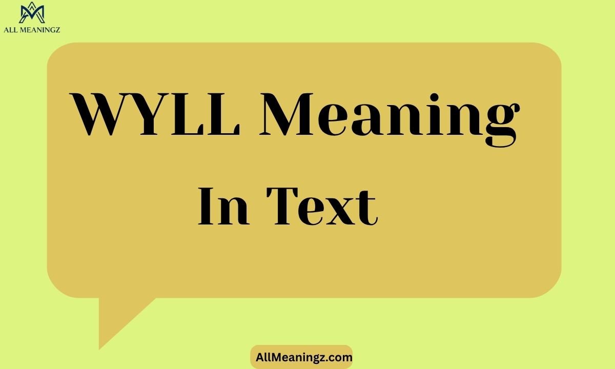 WYLL Meaning In Text
