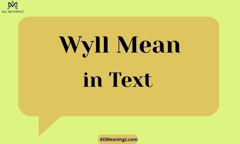 Wyll Mean in Text