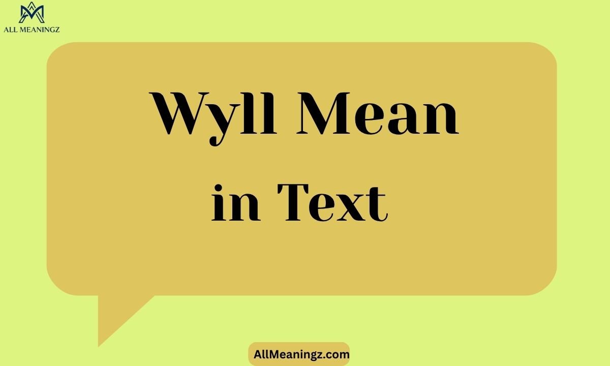 Wyll Mean in Text
